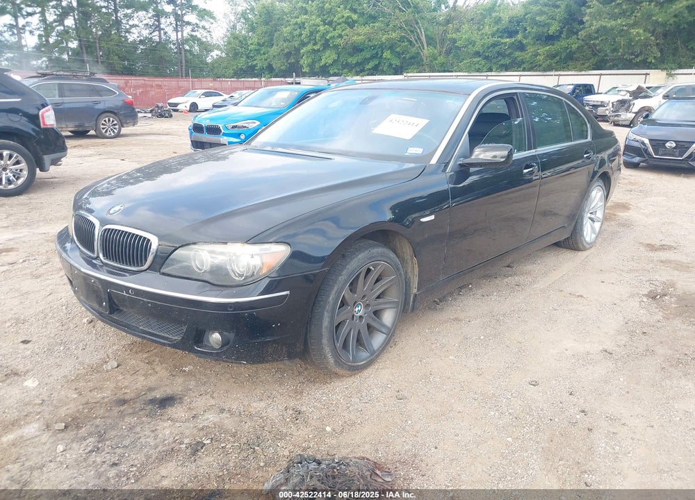 2008 BMW 750LI VIN: WBAHN83588DT79566