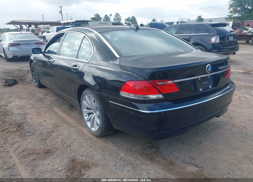 2008 BMW 750LI VIN: WBAHN83588DT79566