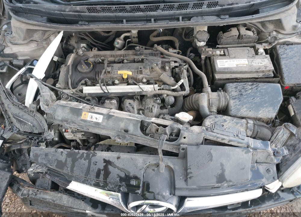 2014 HYUNDAI ELANTRA VIN: 5NPDH4AEXEH533656
