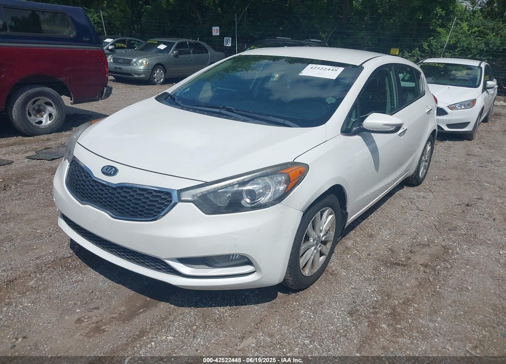 2014 KIA FORTE EX VIN: KNAFX5A81E5227874