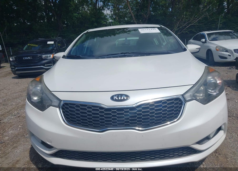 2014 KIA FORTE EX VIN: KNAFX5A81E5227874