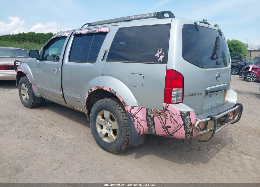 2005 NISSAN PATHFINDER XE VIN: 5N1AR18W45C779915