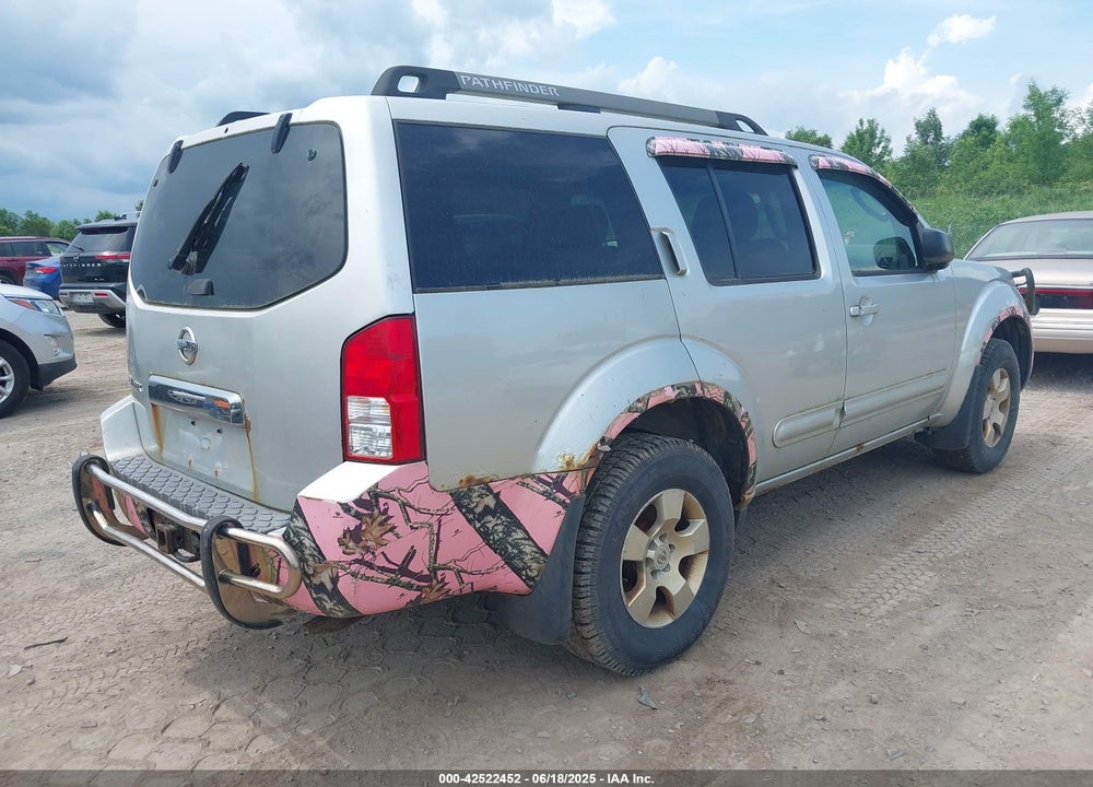 2005 NISSAN PATHFINDER XE VIN: 5N1AR18W45C779915