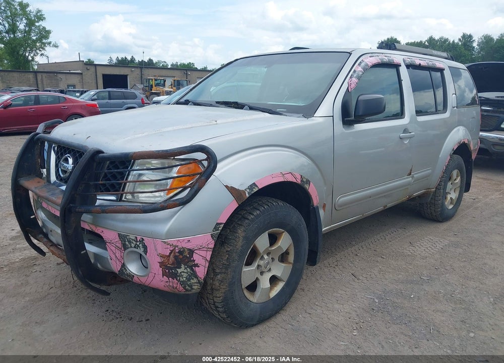2005 NISSAN PATHFINDER XE VIN: 5N1AR18W45C779915