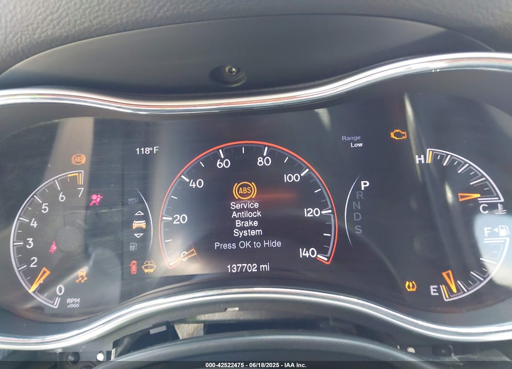 2015 JEEP GRAND CHEROKEE VIN: 1C4RJEAG3FC218888