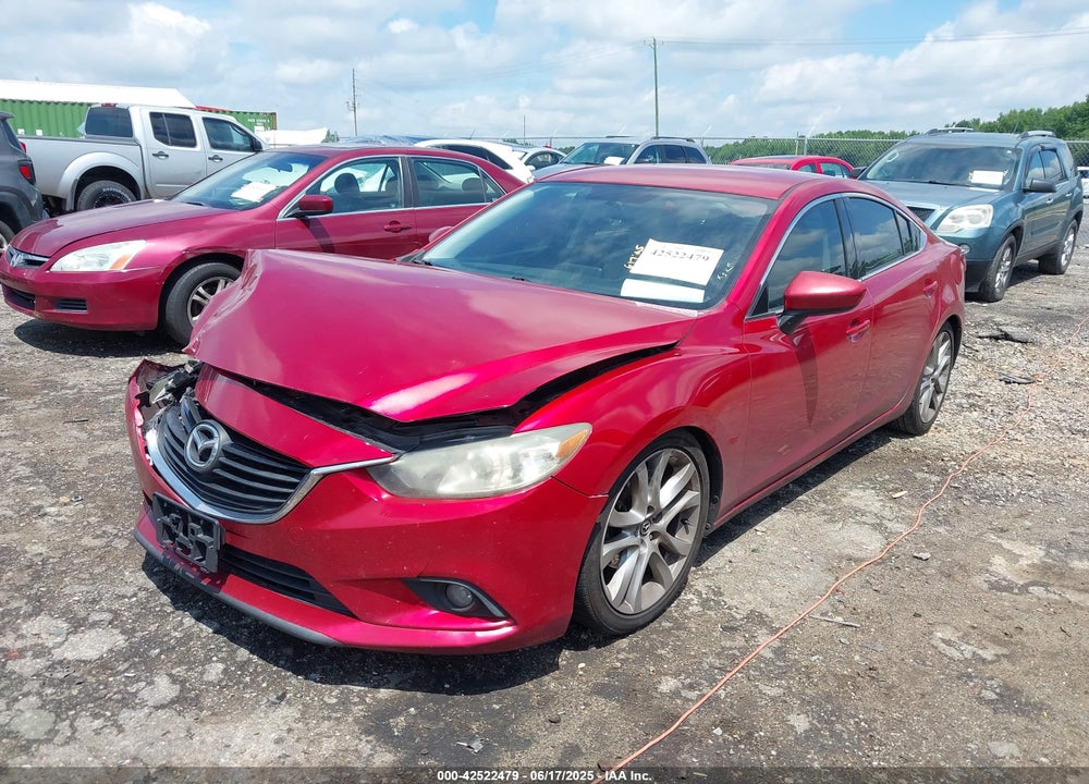 2016 MAZDA 6 I TOURING VIN: JM1GJ1V53G1463714