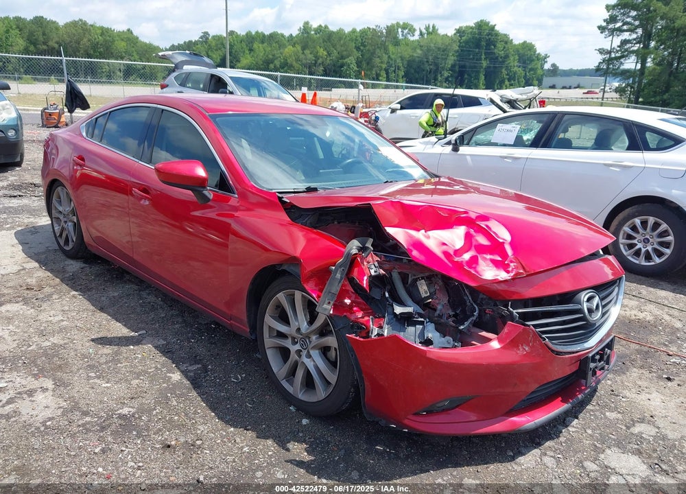 2016 MAZDA 6 I TOURING VIN: JM1GJ1V53G1463714
