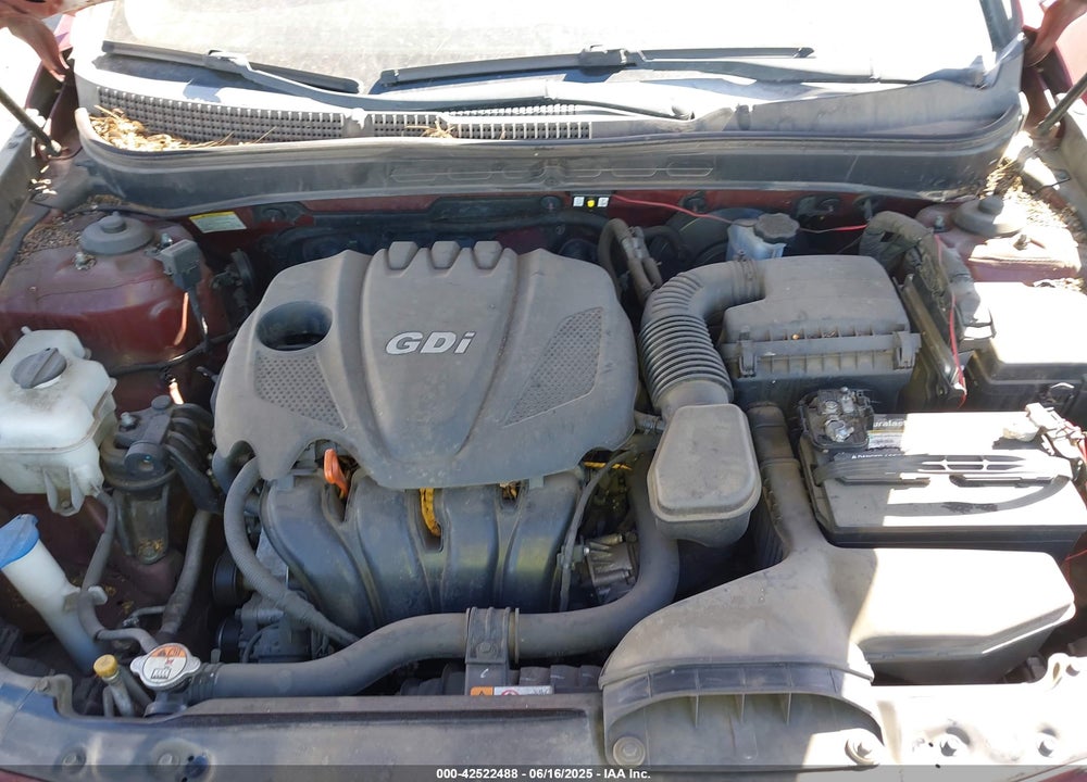 2013 HYUNDAI SONATA GLS VIN: 5NPEB4AC3DH748394