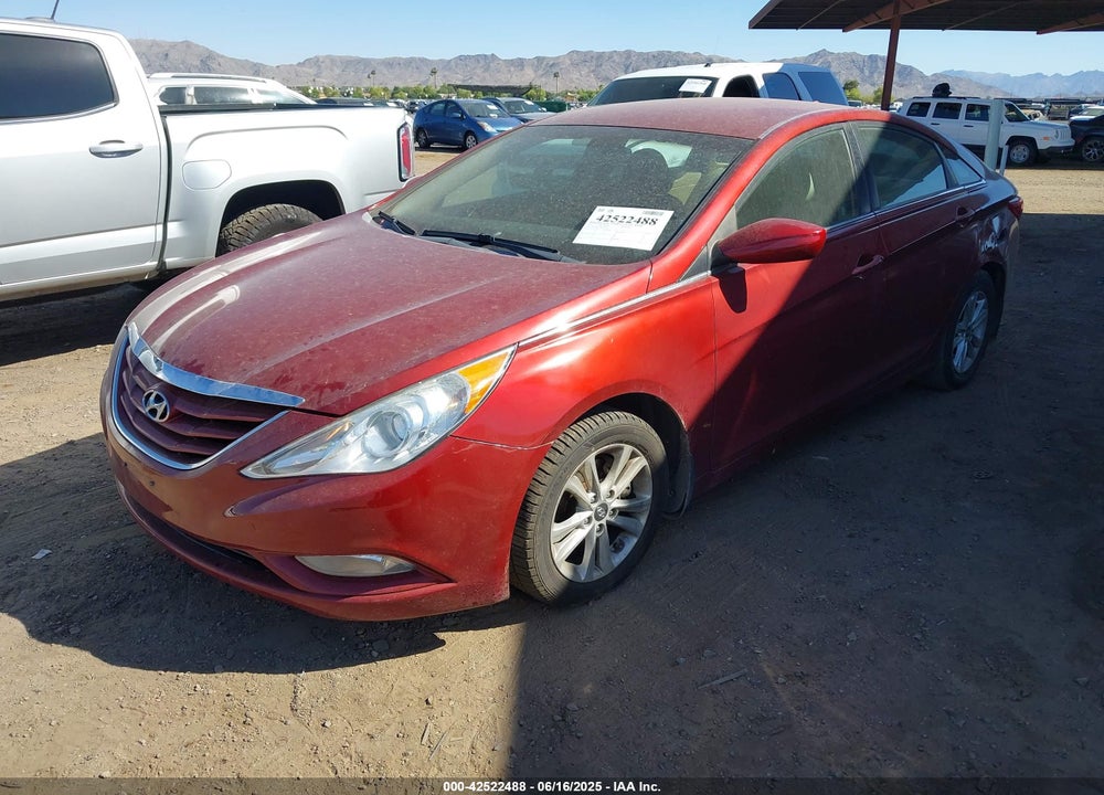 2013 HYUNDAI SONATA GLS VIN: 5NPEB4AC3DH748394