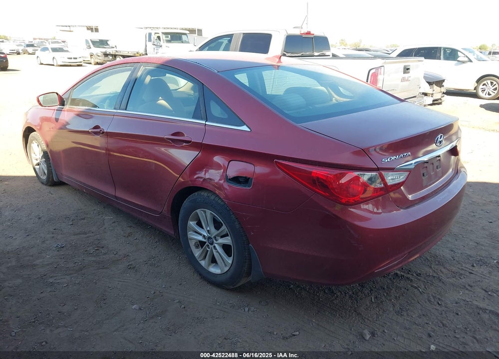 2013 HYUNDAI SONATA GLS VIN: 5NPEB4AC3DH748394