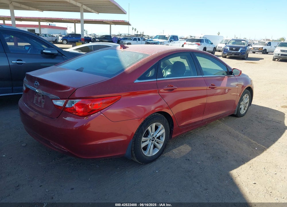 2013 HYUNDAI SONATA GLS VIN: 5NPEB4AC3DH748394