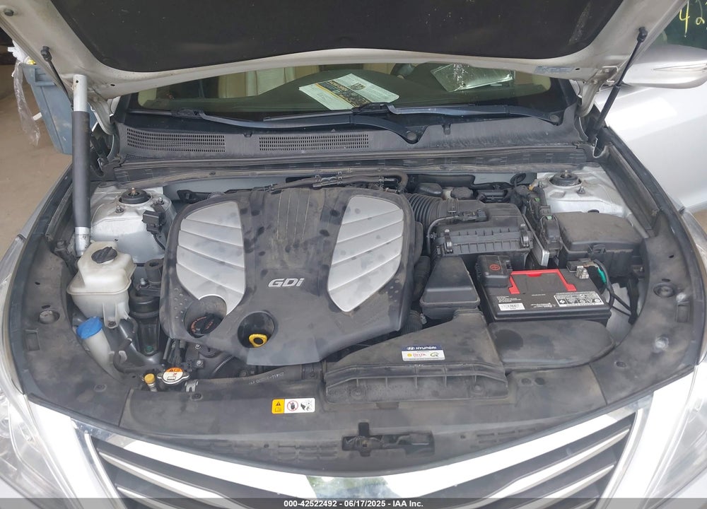 2016 HYUNDAI AZERA VIN: KMHFH4JGXGA508661