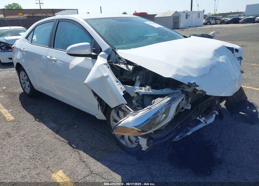 2016 TOYOTA COROLLA LE VIN: 5YFBURHE4GP509882