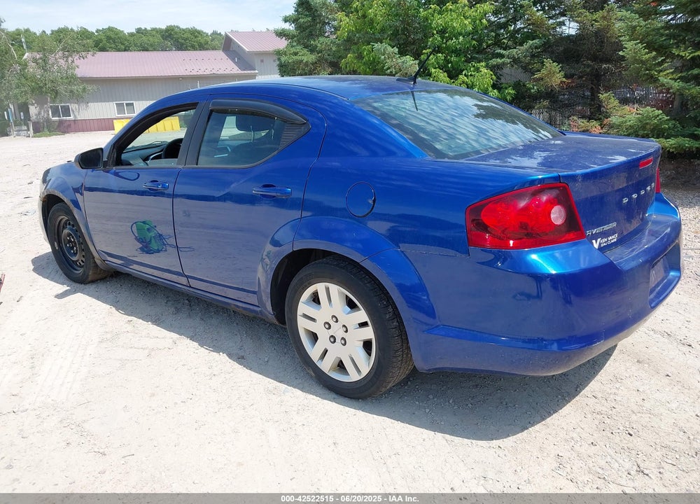 2013 DODGE AVENGER SE VIN: 1C3CDZAB9DN531197