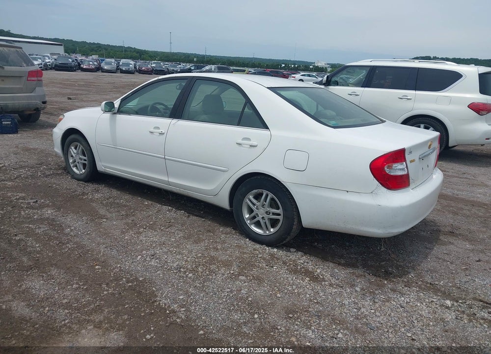 2003 TOYOTA CAMRY LE VIN: JTDBE32K130167451