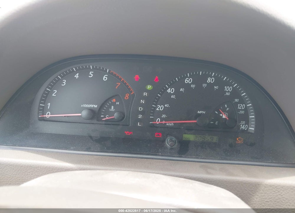 2003 TOYOTA CAMRY LE VIN: JTDBE32K130167451