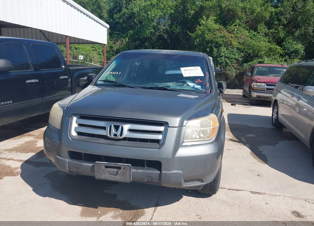 2007 HONDA PILOT LX VIN: 5FNYF28187B009728