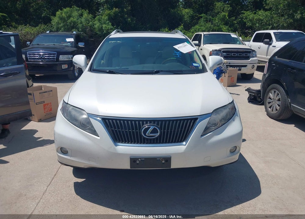 2010 LEXUS RX 350 VIN: 2T2BK1BA4AC038283