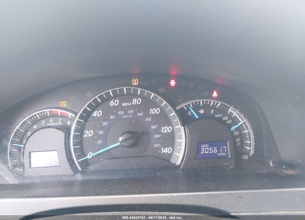 2012 TOYOTA CAMRY VIN: 4T1BF1FKXCU066019
