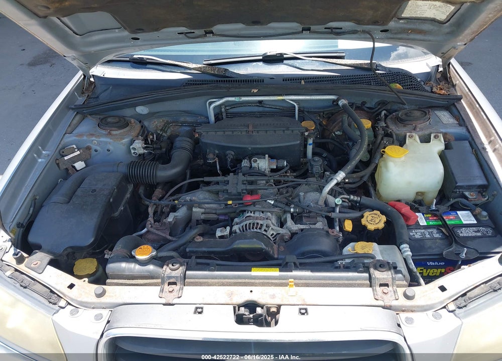 2004 SUBARU FORESTER 2.5X VIN: JF1SG636X4G714227