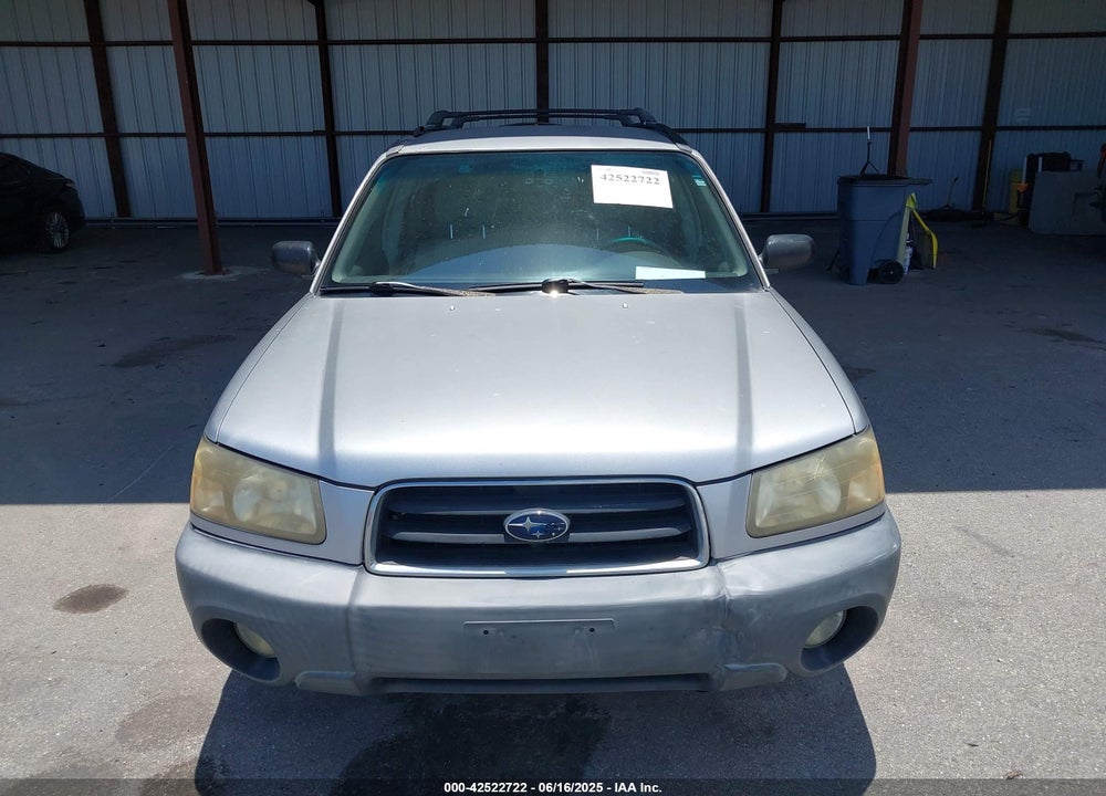 2004 SUBARU FORESTER 2.5X VIN: JF1SG636X4G714227
