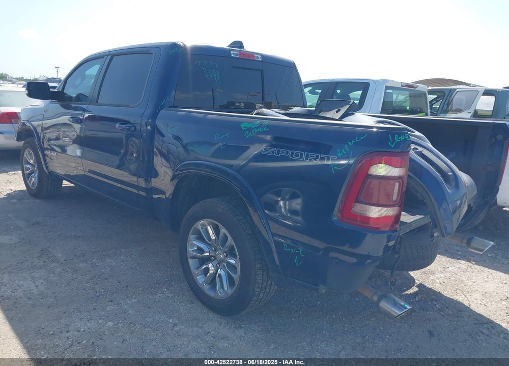 2020 RAM 1500 LAIE  4X4 5'7 BOX VIN: 1C6SRFJT4LN177790