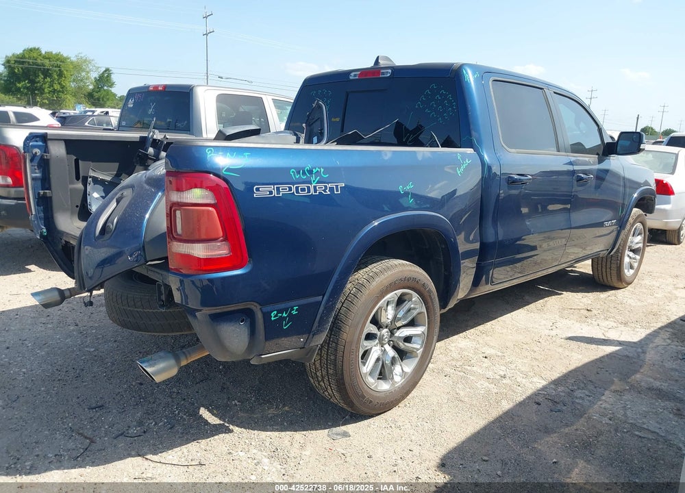 2020 RAM 1500 LAIE  4X4 5'7 BOX VIN: 1C6SRFJT4LN177790