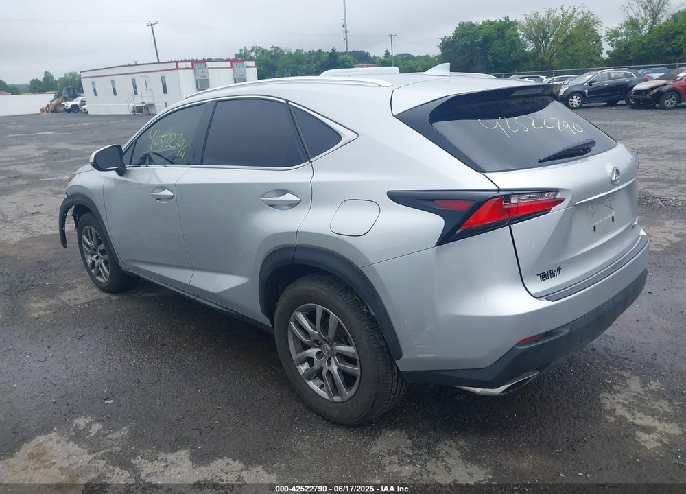 2015 LEXUS NX 200T VIN: JTJYARBZ6F2002300