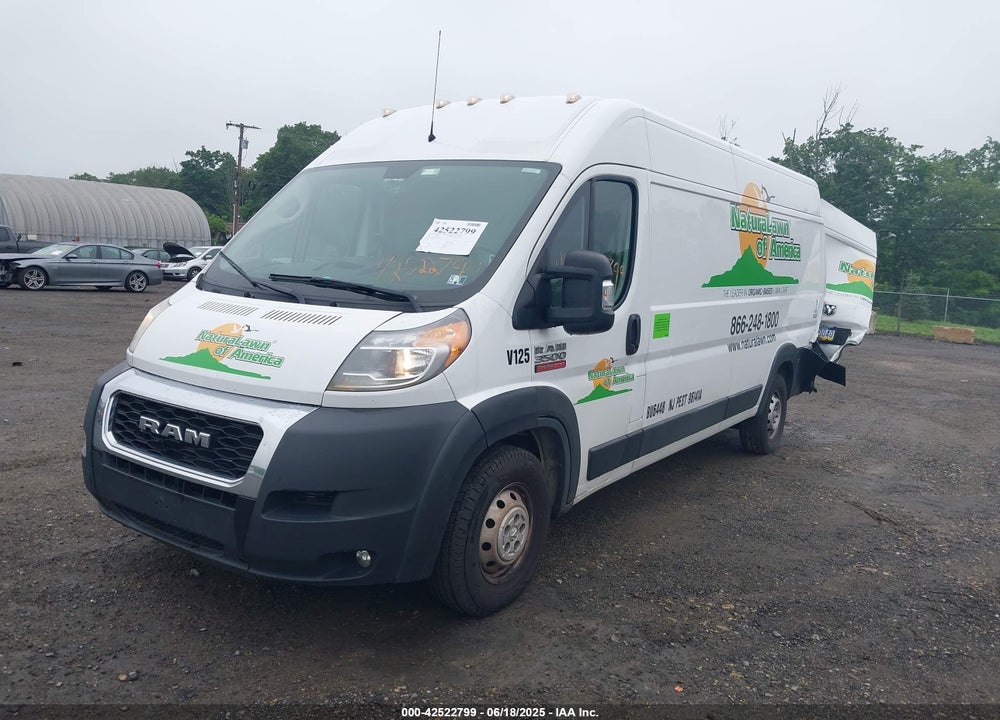 2021 RAM PROMASTER 3500 3500 HIGH VIN: 3C6MRVJG5ME552307