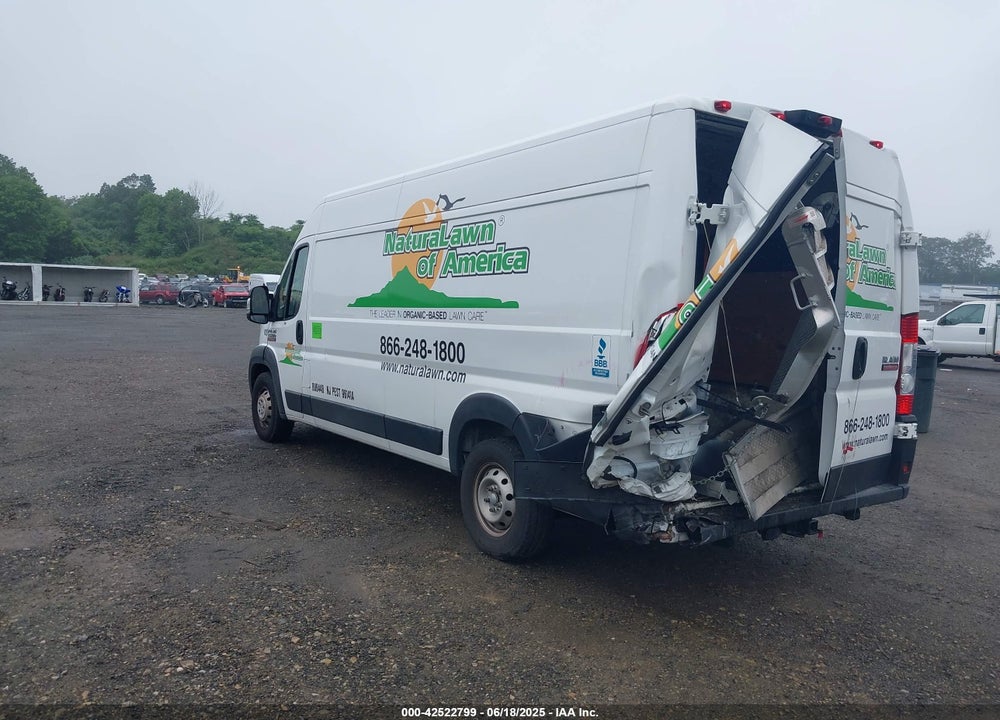 2021 RAM PROMASTER 3500 3500 HIGH VIN: 3C6MRVJG5ME552307