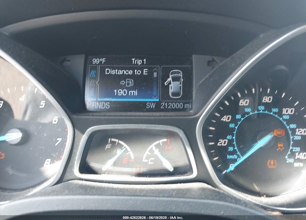 2014 FORD ESCAPE VIN: 1FMCU0J98EUA86815