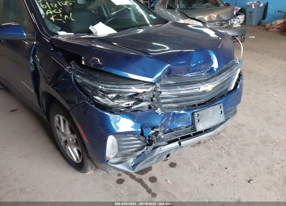 2022 CHEVROLET EQUINOX VIN: 3GNAXUEV1NL289211