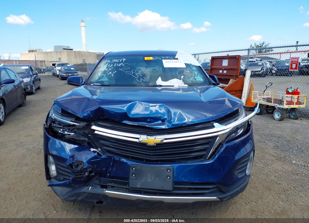 2022 CHEVROLET EQUINOX VIN: 3GNAXUEV1NL289211