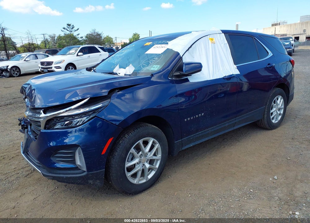 2022 CHEVROLET EQUINOX VIN: 3GNAXUEV1NL289211