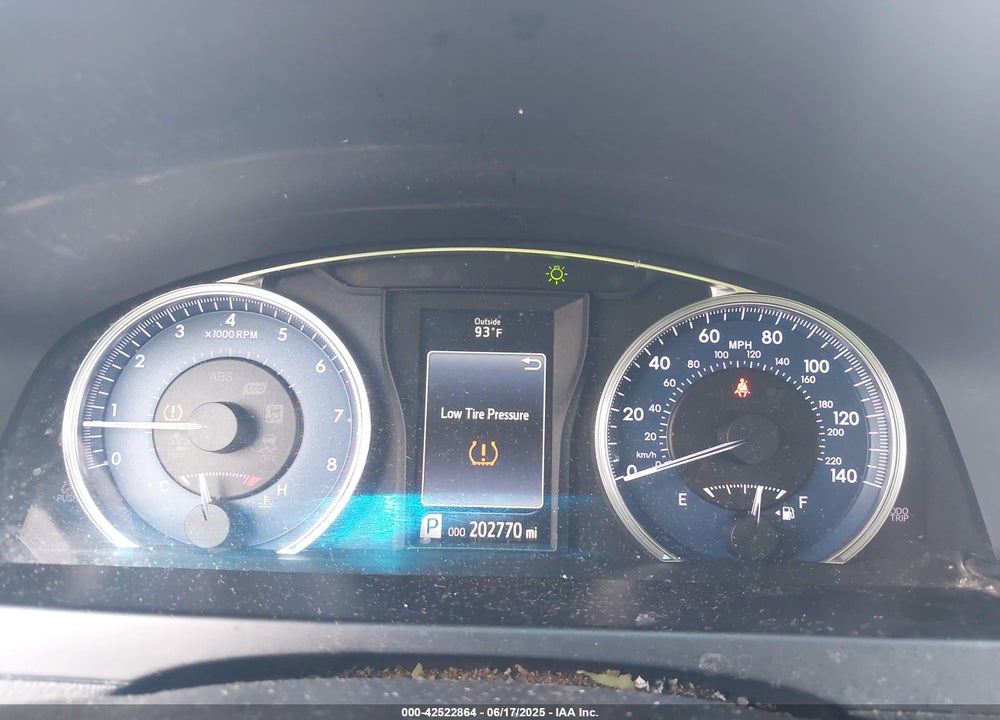 2016 TOYOTA CAMRY VIN: 4T1BF1FK8GU502078