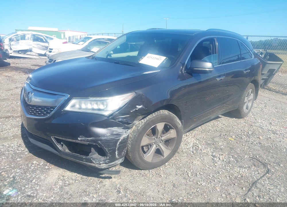 2014 ACURA MDX VIN: 5FRYD3H29EB007969