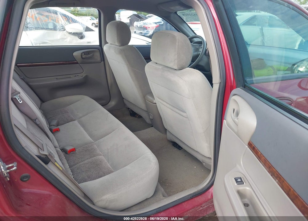 2005 CHEVROLET IMPALA VIN: 2G1WF52EX59216779