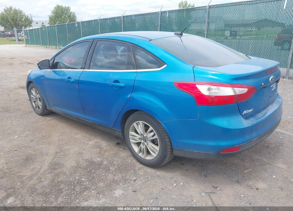2012 FORD FOCUS SEL VIN: 1FAHP3H22CL191967