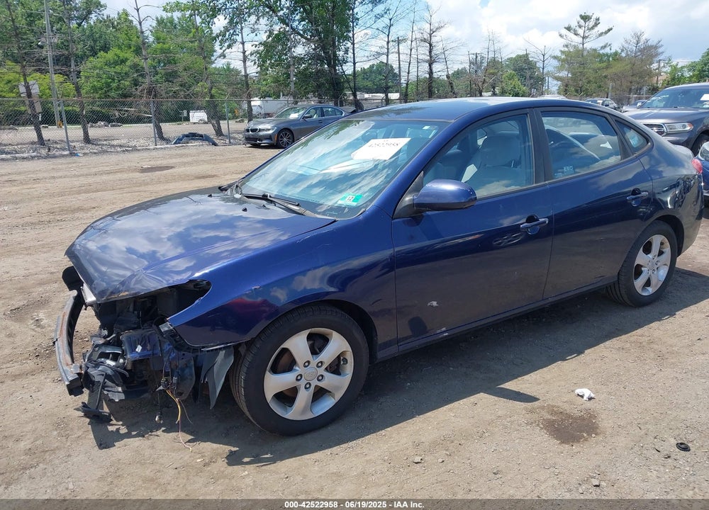 2008 HYUNDAI ELANTRA GLS/SE VIN: KMHDU46D88U530420