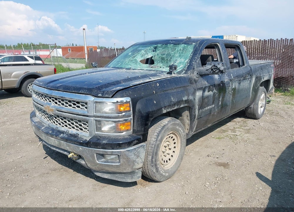 2014 CHEVROLET SILVERADO 1500 1LT VIN: 3GCUKREC9EG483591