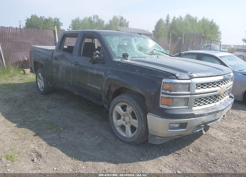 2014 CHEVROLET SILVERADO 1500 1LT VIN: 3GCUKREC9EG483591