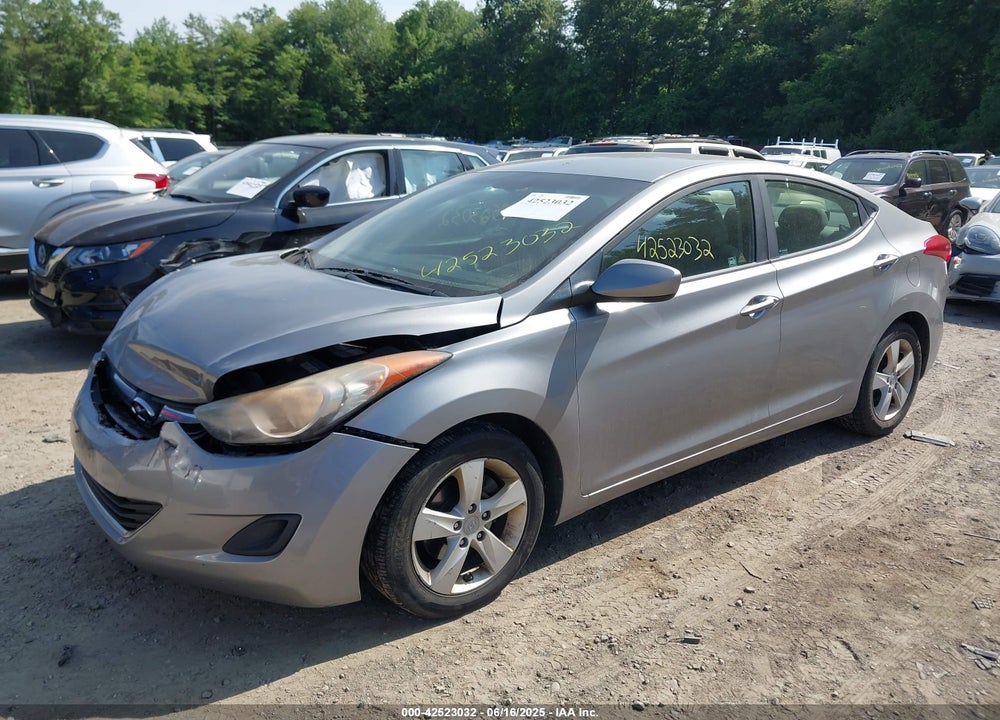 2011 HYUNDAI ELANTRA VIN: KMHDH4AEXBU103199