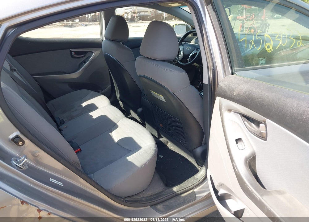 2011 HYUNDAI ELANTRA VIN: KMHDH4AEXBU103199
