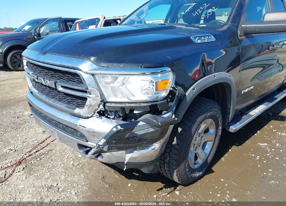 2019 RAM 1500 TRADESMAN 4X4 6'4 BOX VIN: 1C6SRFCT6KN601725
