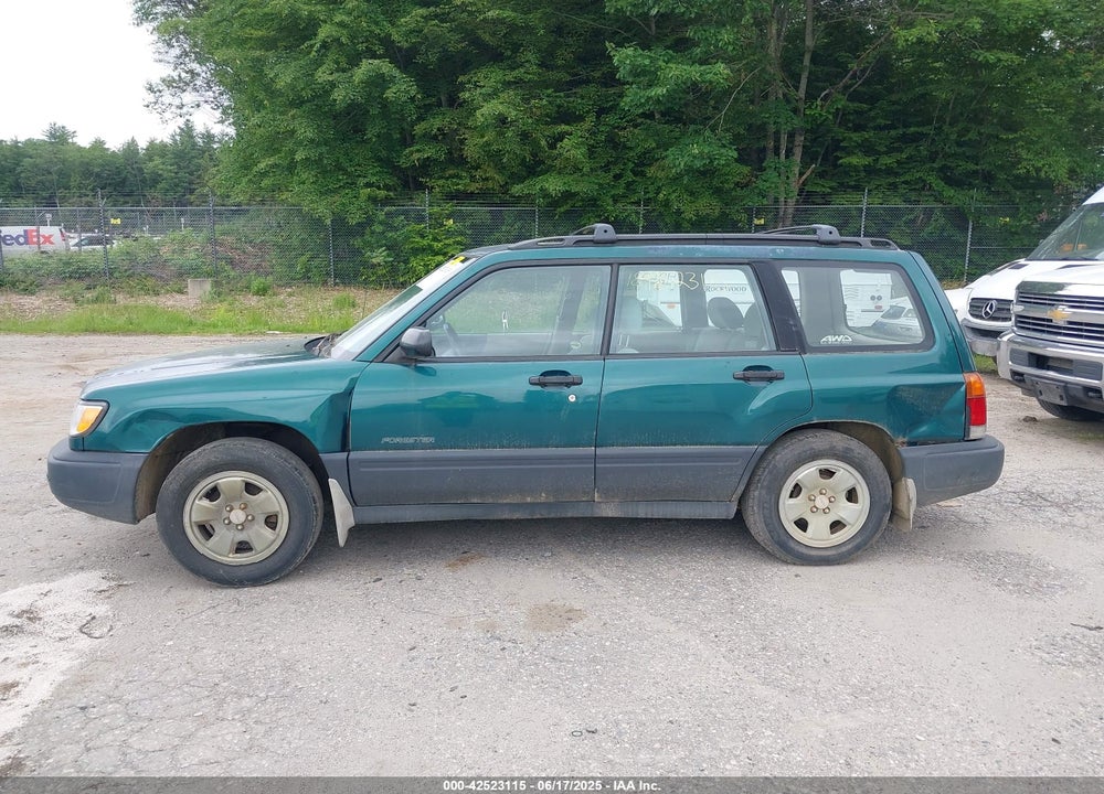 2000 SUBARU FORESTER L VIN: JF1SF6352YG700290