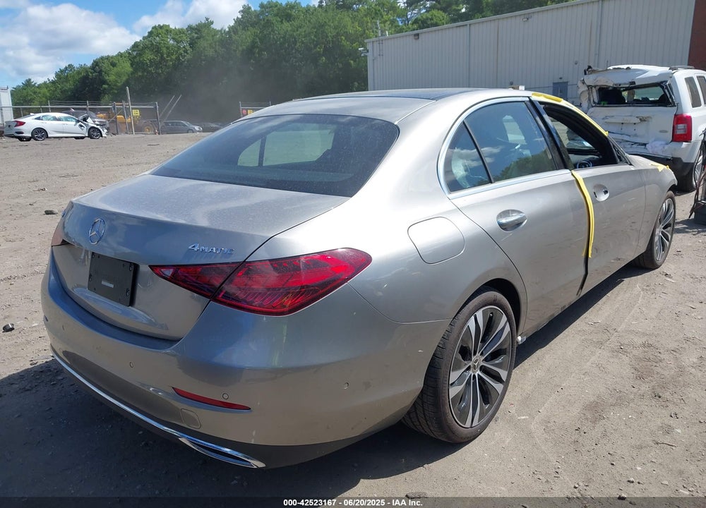 2022 MERCEDES-BENZ C CLASS VIN: W1KAF4HB2NR062167