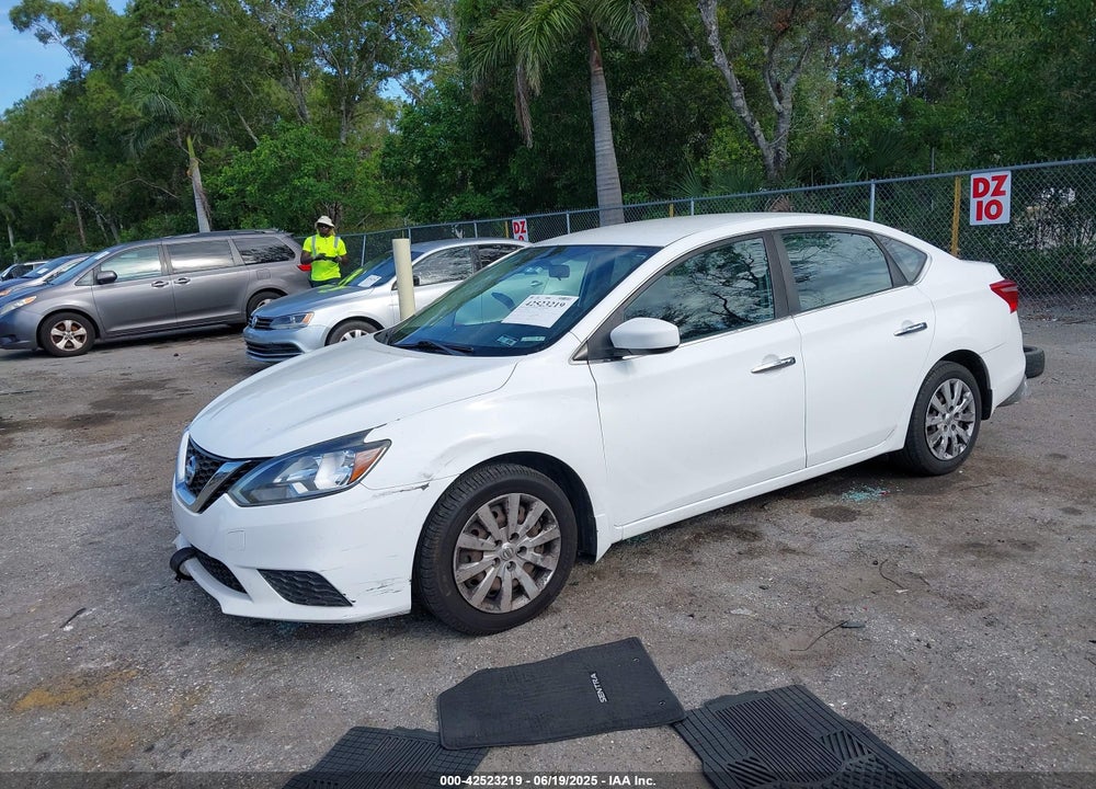 2017 NISSAN SENTRA SV VIN: 3N1AB7AP1HY213143