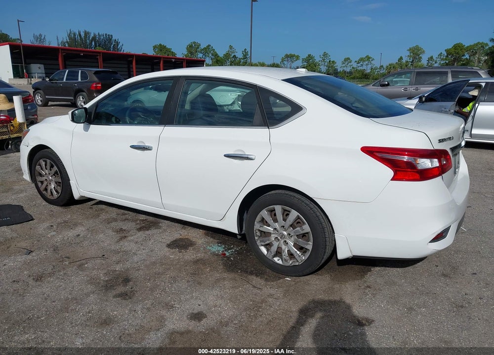 2017 NISSAN SENTRA SV VIN: 3N1AB7AP1HY213143