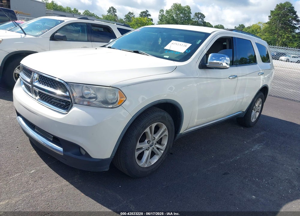 2012 DODGE DURANGO VIN: 1C4RDHAG0CC212597