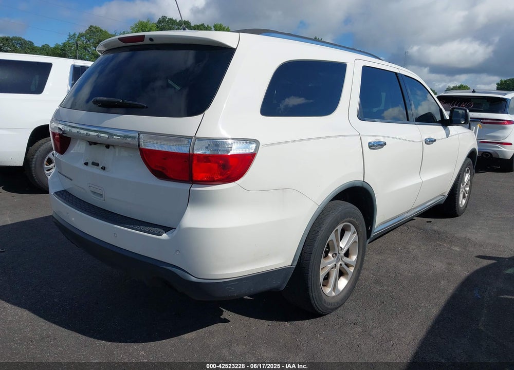 2012 DODGE DURANGO VIN: 1C4RDHAG0CC212597